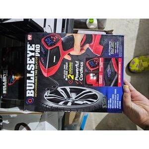 Bullseye rechargeable tire inflator